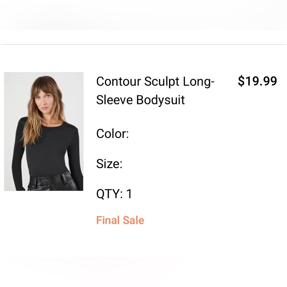 Contour bodysuit